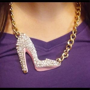 Stiletto necklace